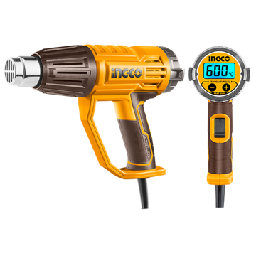 Ingco HG200058, Heat Gun, Orange/Brown