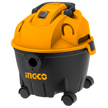 Ingco VC12101, 1200W, 10L, Vacuum Cleaner, Orange