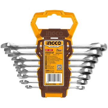 Ingco HKSPAR1082, 8Pcs Tool Set, Silver