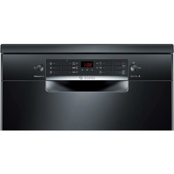 ჭურჭლის სარეცხი მანქანა Bosch SMS46NB01V, 44Dba, Dishwasher, Black