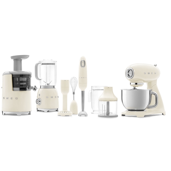 Smeg SMF03CREU, 800W, Mixer, Cream