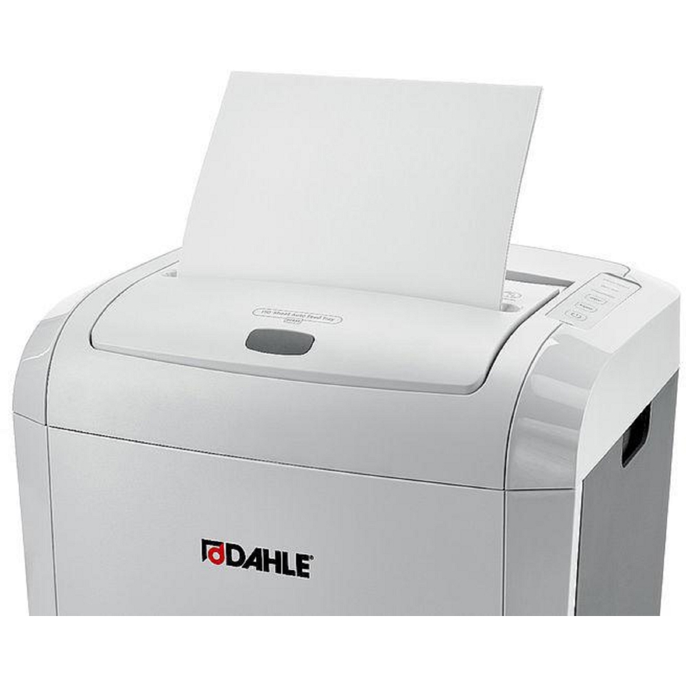 ქაღალდის გამანადგურებელი შრედერი Dahle 35150-16165 ShredMATIC150, Document Shredder, White