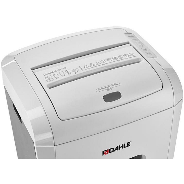 Dahle 35150-16165 ShredMATIC150, Document Shredder, White