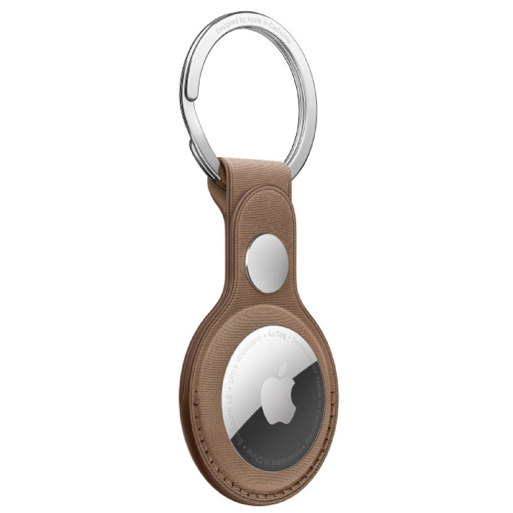 Apple MT2L3ZM/A, Airtag Key Ring, Taupe
