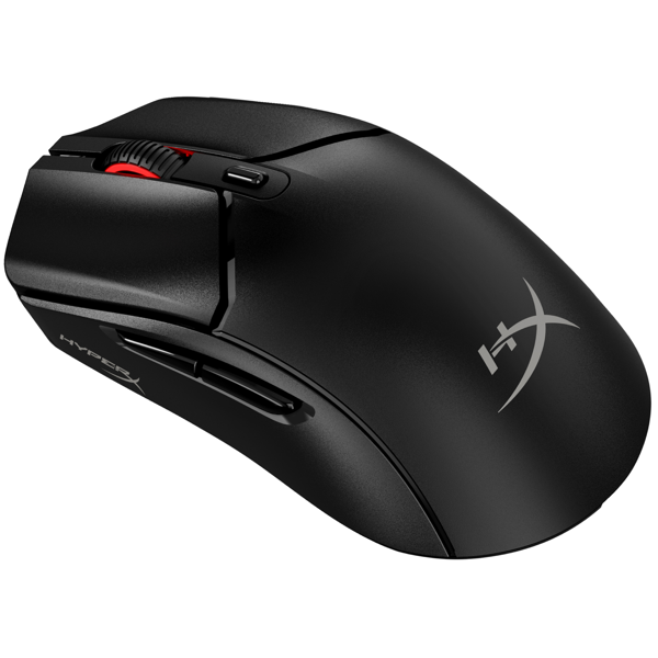 მაუსი HyperX 8R2E6AA Pulsefire Haste 2, Wireless, USB, Bluetooth, Gaming Mouse, Black