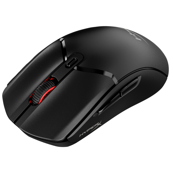 მაუსი HyperX 8R2E6AA Pulsefire Haste 2, Wireless, USB, Bluetooth, Gaming Mouse, Black