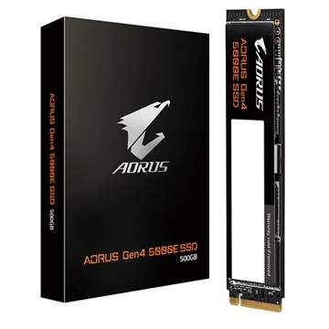 Gigabyte AG450E500G-G Gen4 5000E, 500GB, M.2, Internal Hard Drive