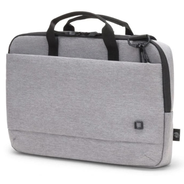 Dicota D31873-RPET, 15.6", Laptop Bag, Light Grey