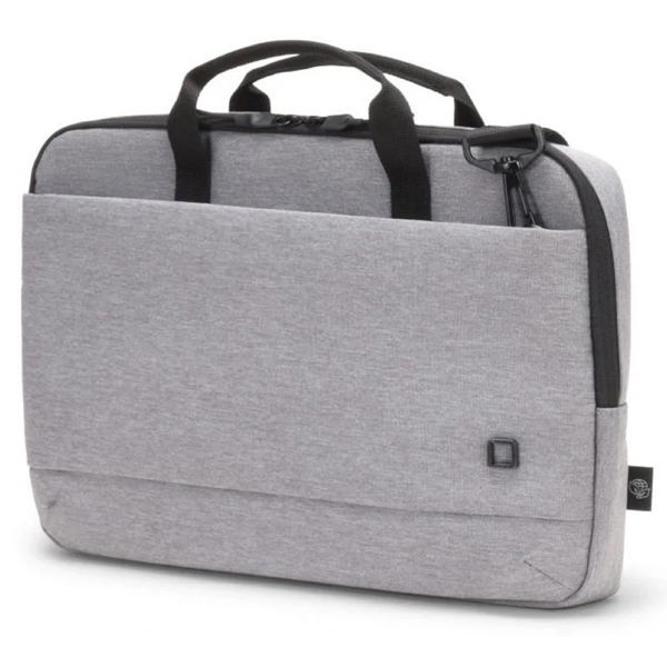 ნოუთბუქის ჩანთა Dicota D31873-RPET, 15.6", Laptop Bag, Light Grey