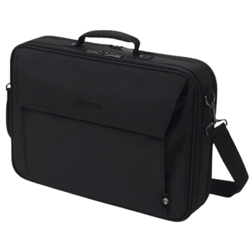 ნოუთბუქის ჩანთა Dicota D30492-RPET Eco Multi Plus BASE, 17.3", Laptop Bag, Black