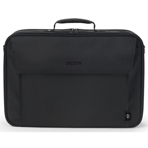 ნოუთბუქის ჩანთა Dicota D30492-RPET Eco Multi Plus BASE, 17.3", Laptop Bag, Black