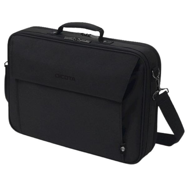 ნოუთბუქის ჩანთა Dicota D30492-RPET Eco Multi Plus BASE, 17.3", Laptop Bag, Black