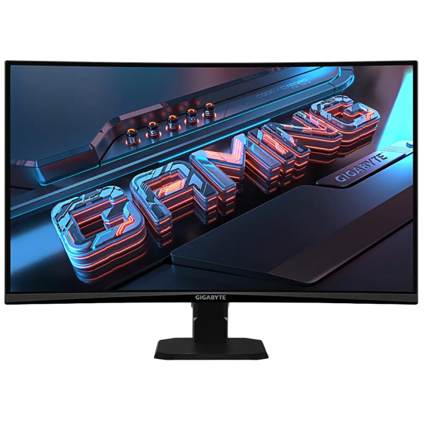 მონიტორი Gigabyte GS27FC, 27", Monitor, FHD, VA, HDMI, DP, Black