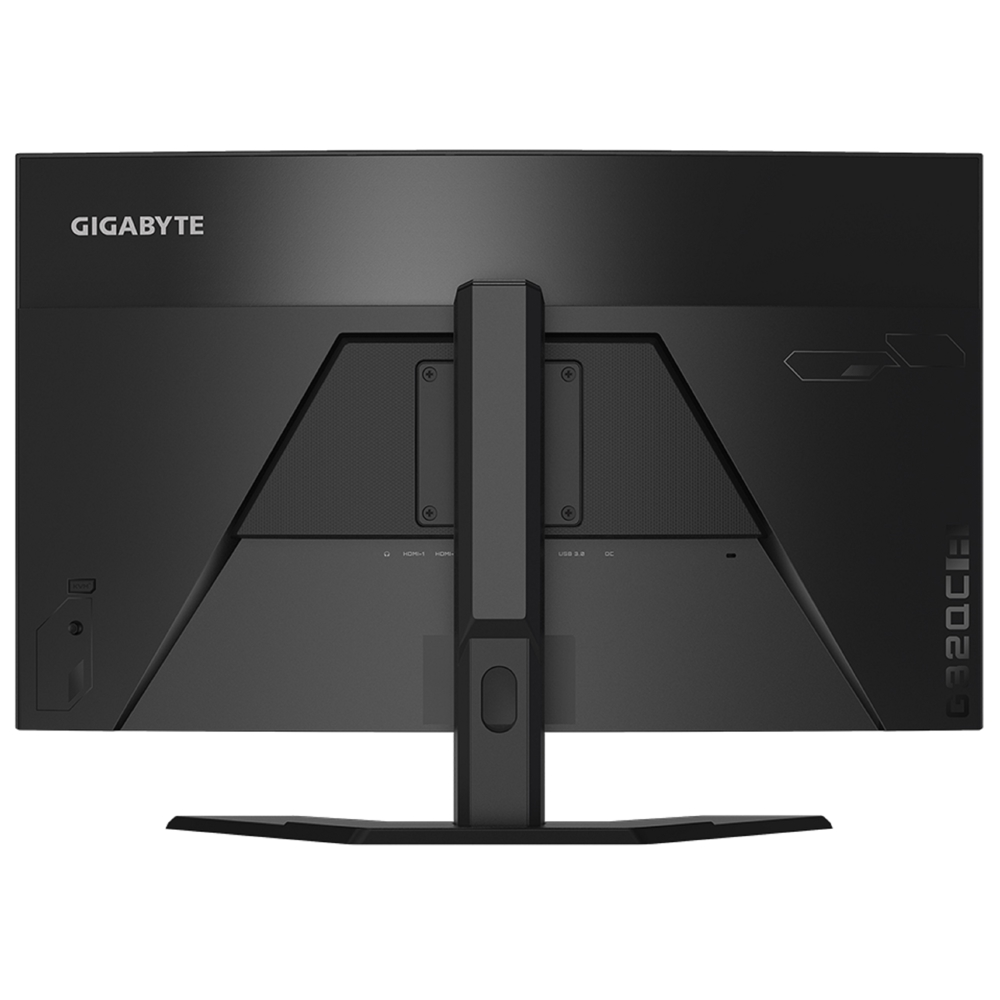 მონიტორი Gigabyte G32QC A, 31.5", Monitor, QHD, VA, HDMI, DP, USB, Black