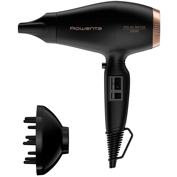 თმის საშრობი Rowenta CV6930F0, 2200W, Hair Dryer, Black