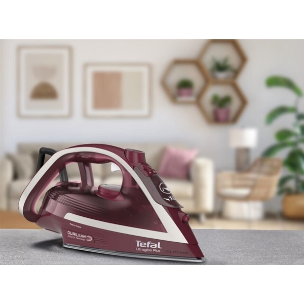 ორთქლის უთო Tefal FV6820E0, 2800W, 270ML, Steam Iron, Burgundy