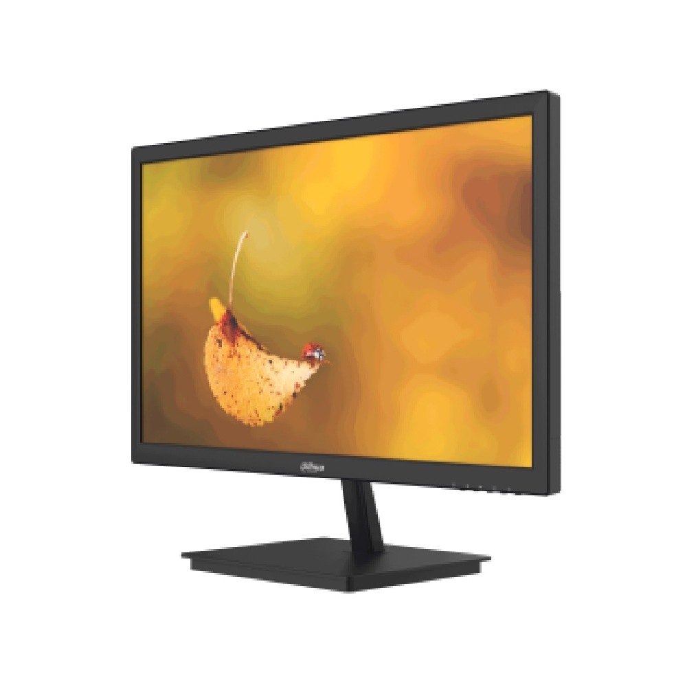 მონიტორი Dahua DHI-LM22-L200, 22", Monitor, FHD, VA, HDMI, VGA, Black