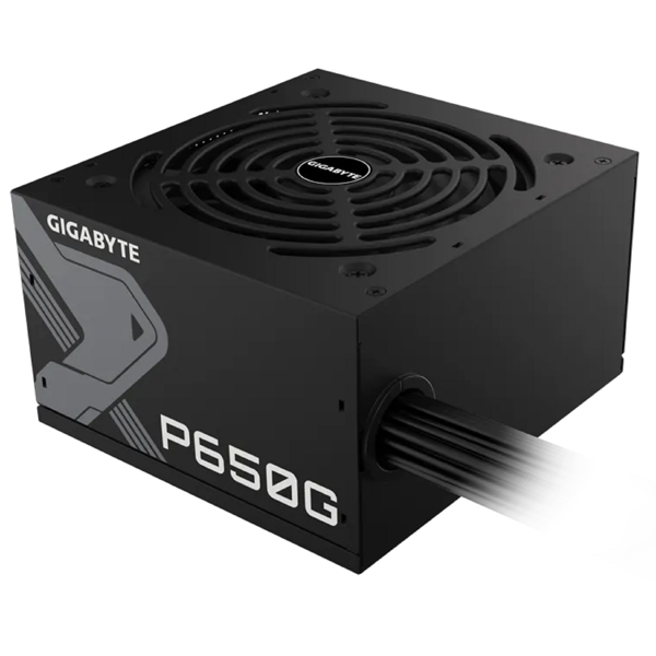 კვების ბლოკი Gigabyte GP-P650G, 650W, 80 Plus, Power Supply, Black