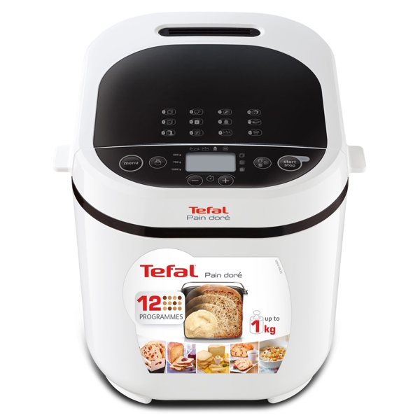 პურის საცხობი Tefal PF210138, 720W, Bread Maker, White