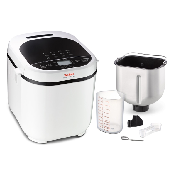 პურის საცხობი Tefal PF210138, 720W, Bread Maker, White