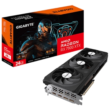 Gigabyte GV-R79XTXGAMING OC-24GD G10 GAMING OC, Radeon RX7900XTX, 24GB, 384bit, HDMI, DP, Black