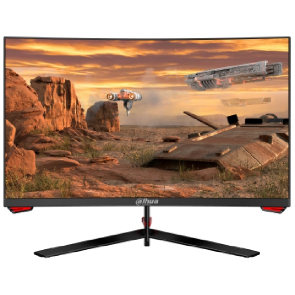 მონიტორი Dahua DHI-LM24-E230C, 23.6", Monitor, FHD, HDMI, DP, Black