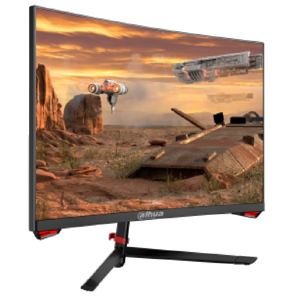 მონიტორი Dahua DHI-LM24-E230C, 23.6", Monitor, FHD, HDMI, DP, Black