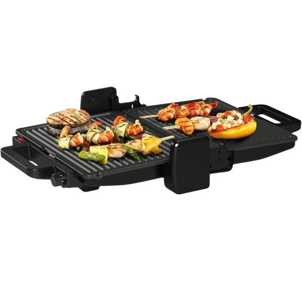 გრილი Bosch TCG3323, 2000W, Grill, Black