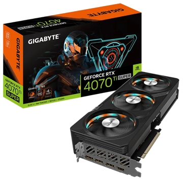 Gigabyte GV-N407TSGAMING OC-16GD UPER GAMING OC, GeForce RTX4070 Ti, 16GB, 256bit, HDMI, DP, Black