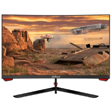 მონიტორი Dahua DHI-LM27-E230C, 27", Monitor, FHD, VA, HDMI, DP, Black