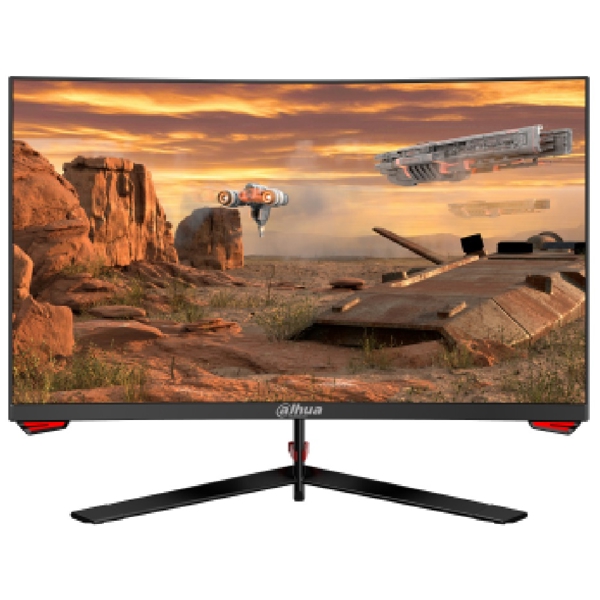 მონიტორი Dahua DHI-LM27-E230C, 27", Monitor, FHD, VA, HDMI, DP, Black