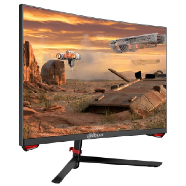 მონიტორი Dahua DHI-LM27-E230C, 27", Monitor, FHD, VA, HDMI, DP, Black