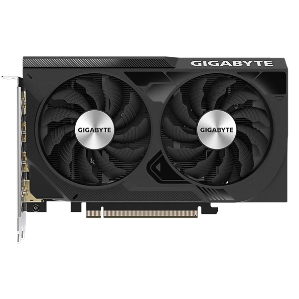 ვიდეო დაფა Gigabyte GV-N4060WF2OC-8GD WINDFORCE OC, GeForce RTX4060, 8GB, 128bit, HDMI, DP, Black