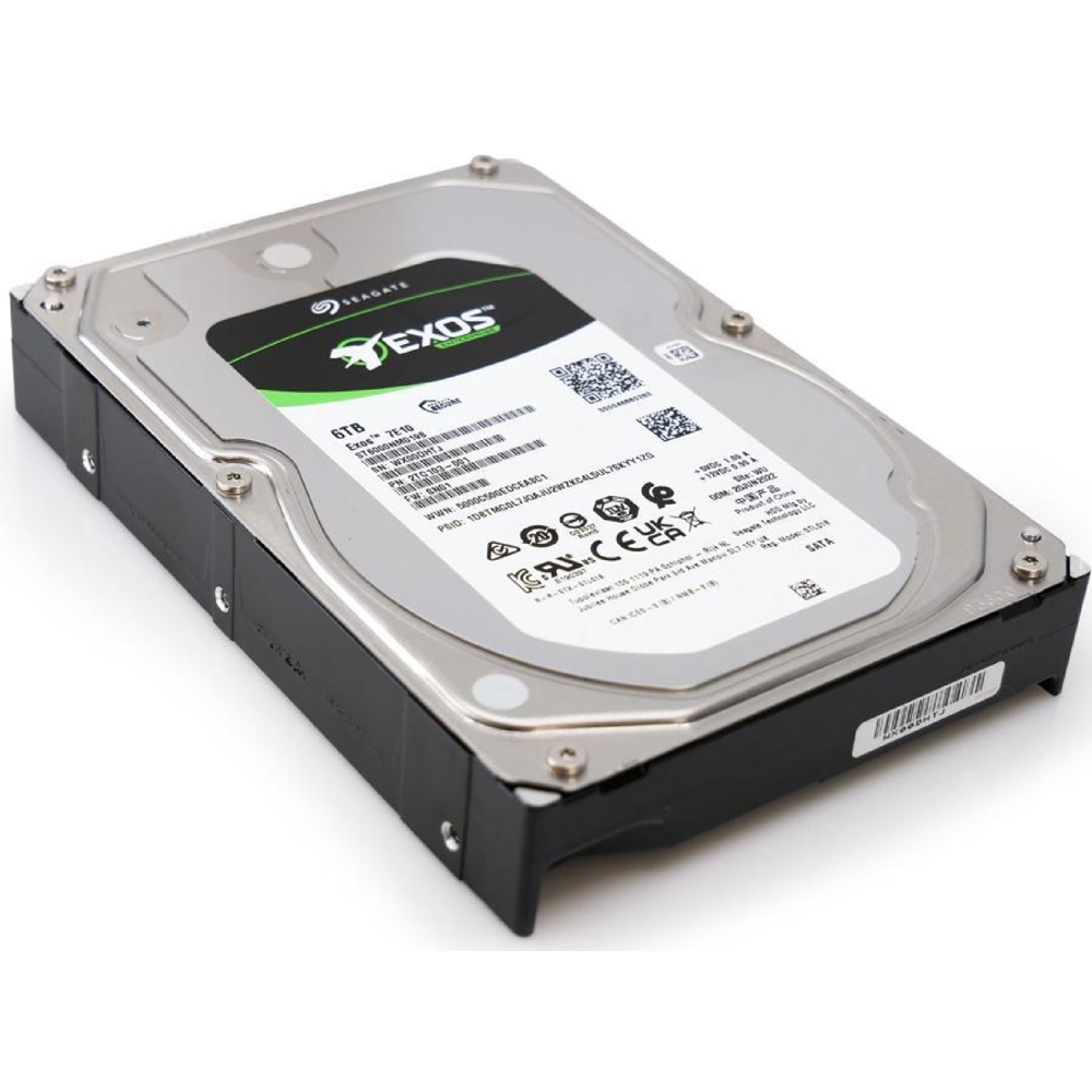 Seagate ST6000NM019B Exos 7E10, 6TB, 3.5", 7.2K Internal Hard Drive