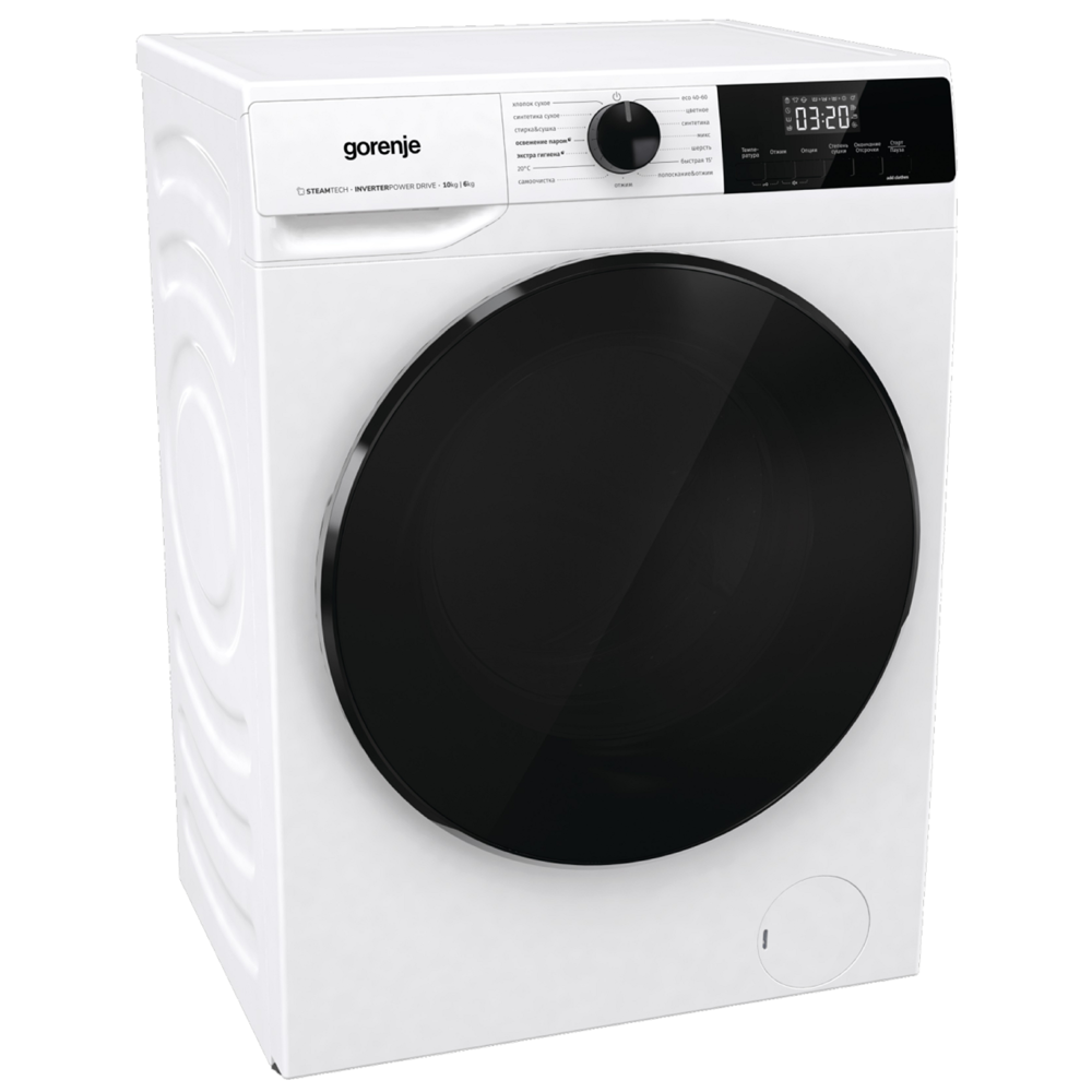 Gorenje W1D2A164ADS, 10Kg, A, 1400 Rpm, 72Dba, Washing+Dryer Machine, White