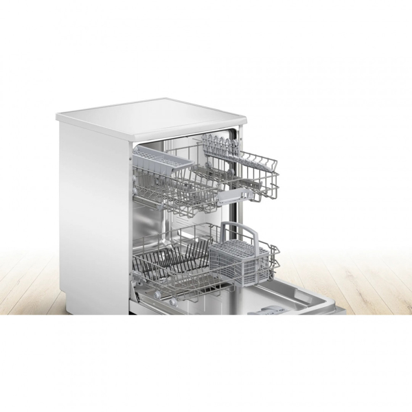 ჭურჭლის სარეცხი მანქანა Bosch SMS23DW01T, 48Dba, Dishwasher, White