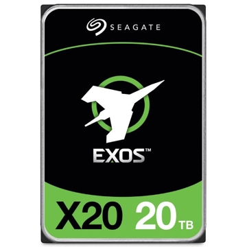 მყარი დისკი Seagate ST20000NM007D Exos X20, 20TB, 3.5", Internal Hard Drive