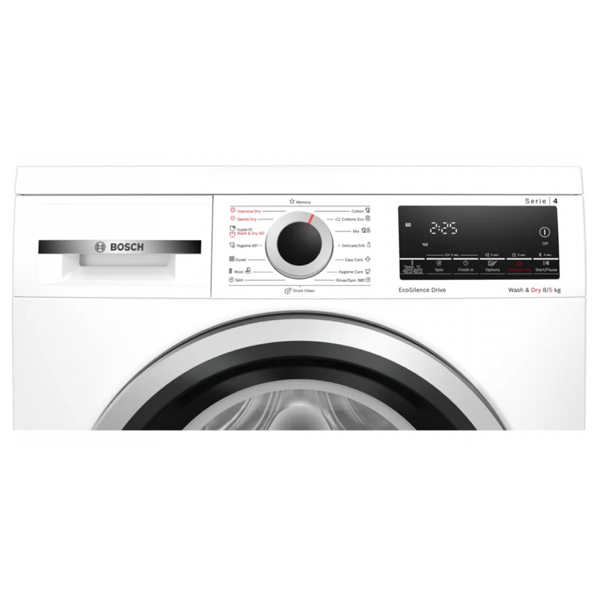 სარეცხი+საშრობი მანქანა Bosch WDS28460ME, 8Kg, A, 1400 Rpm, Washing+Dryer Machine, White