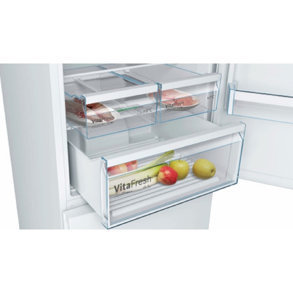 მაცივარი Bosch KGN56XW30U, 505L, A++, No Frost, Refrigerator, White