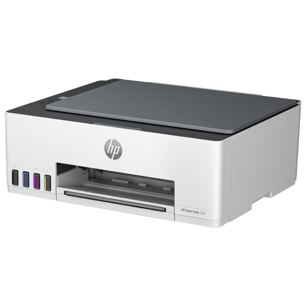 პრინტერი HP 1F3W2A Smart Tank 520, MFP, A4, USB, White/Black