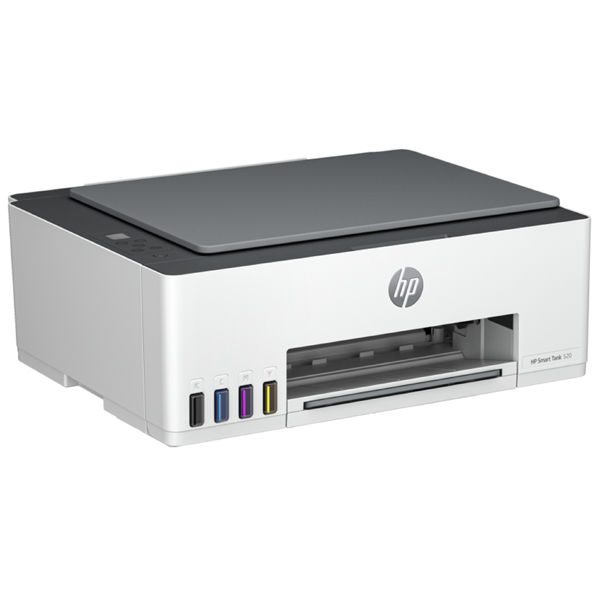 პრინტერი HP 1F3W2A Smart Tank 520, MFP, A4, USB, White/Black