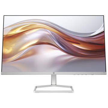 HP 94C17E9 524SF, 23.8", Monitor, FHD, IPS, HDMI, VGA, Silver/Black