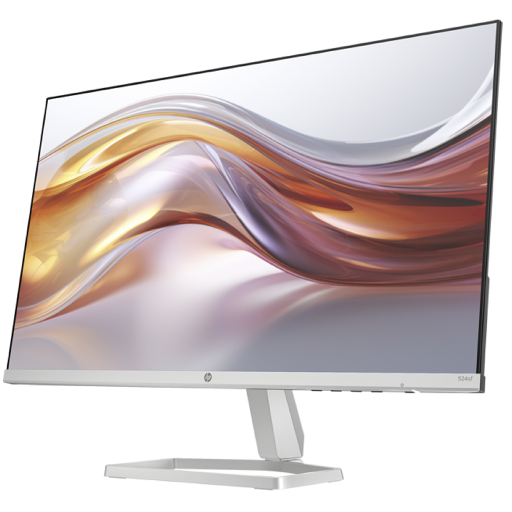 მონიტორი HP 94C17E9 524SF, 23.8", Monitor, FHD, IPS, HDMI, VGA, Silver/Black