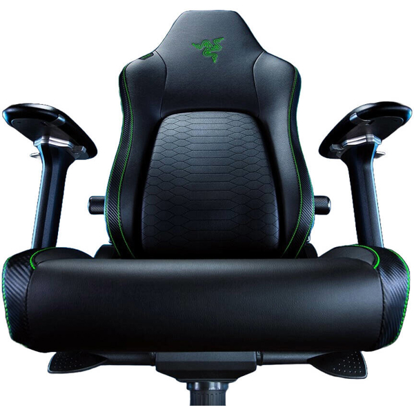 გეიმერული სავარძელი Razer RZ38-04900100-R3G1 Iskur V2, Gaming Chair, Black/Green