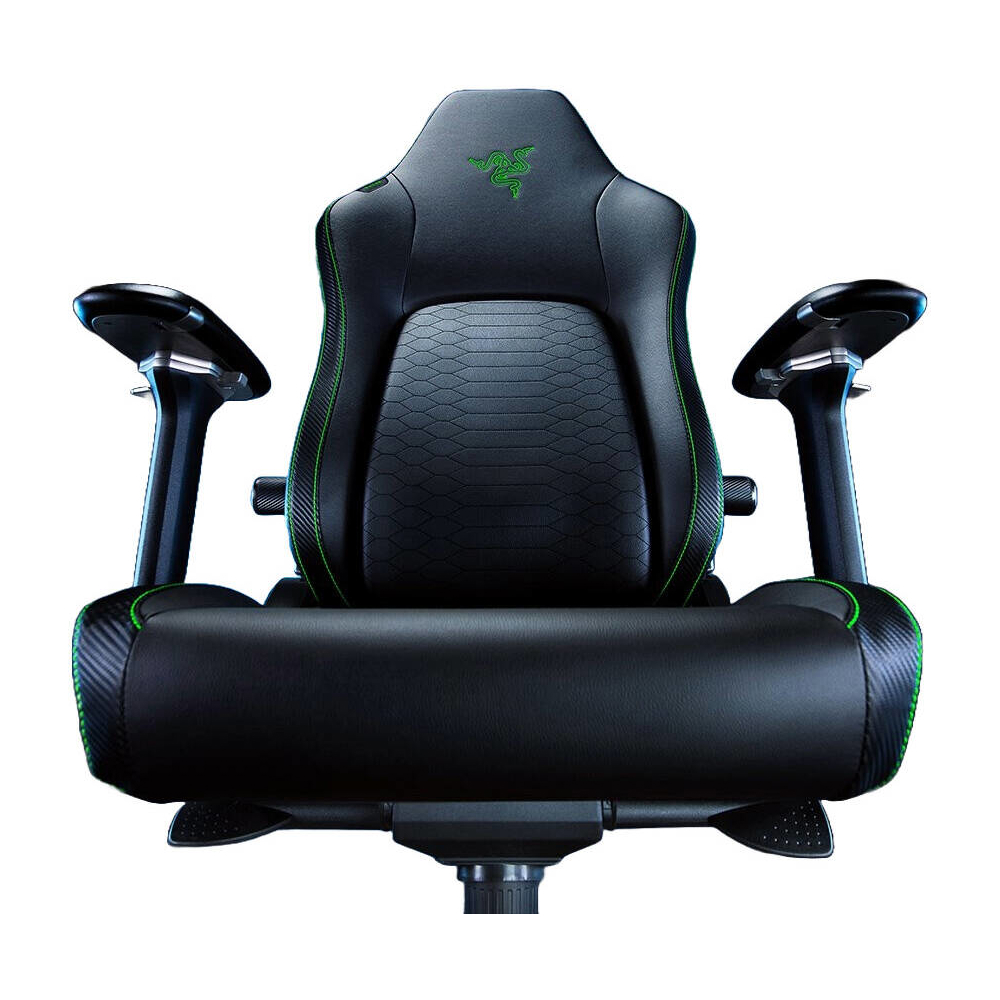 Razer RZ38-04900100-R3G1 Iskur V2, Gaming Chair, Black/Green