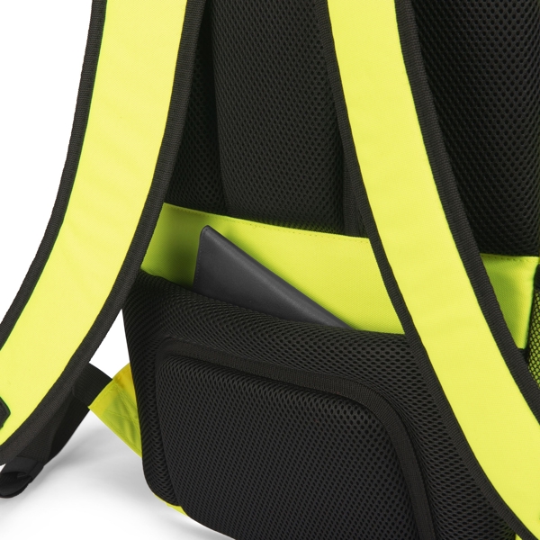 ზურგჩანთა Dicota P20471-17 HI-VIS Base, 24L, Backpack, Yellow