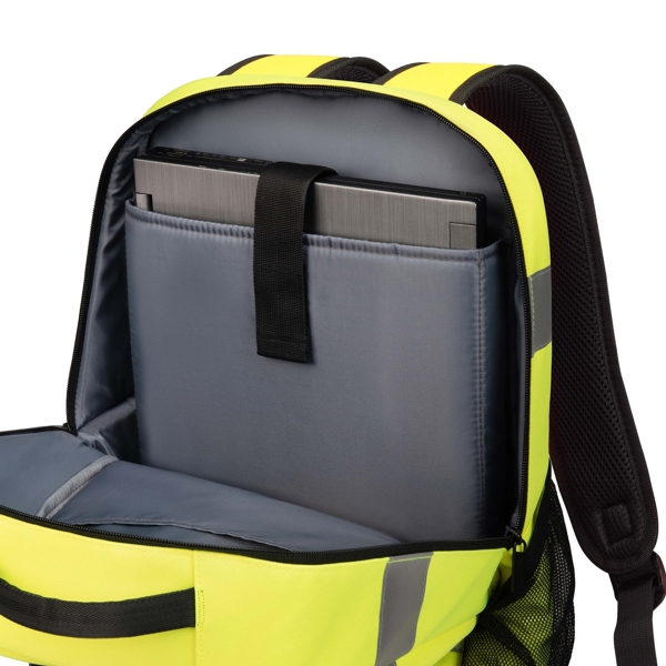 ზურგჩანთა Dicota P20471-17 HI-VIS Base, 24L, Backpack, Yellow