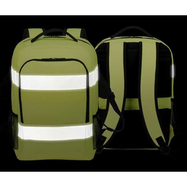 ზურგჩანთა Dicota P20471-17 HI-VIS Base, 24L, Backpack, Yellow