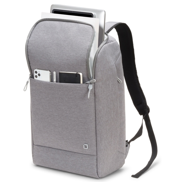 Dicota D31876-RPET, 15.6", Backpack, Light Grey