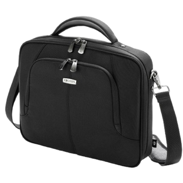 Dicota D30143-RPET, 15.6", Laptop Bag, Black